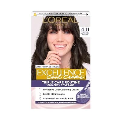 L'Oreal Paris - Excellence Cool Creme 4.11 - Hair dye L'Oreal Paris - Excellence Cool Creme 4.11 - Hair dye