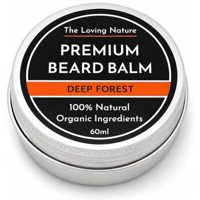 The Loving Nature Beard Balm, Cedarwood & Vetiver, 60ml The Loving Nature Beard Balm, Cedarwood & Vetiver, 60ml