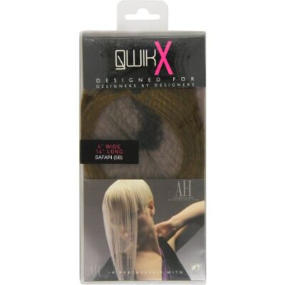American Dream Qwik X 100 Percent Indian Remi Human Hair Tape Hair Extensions Colour 5B Safari 41cm American Dream Qwik X 100 Percent Indian Remi Human Hair Tape Hair Extensions Colour 5B Safari 41cm