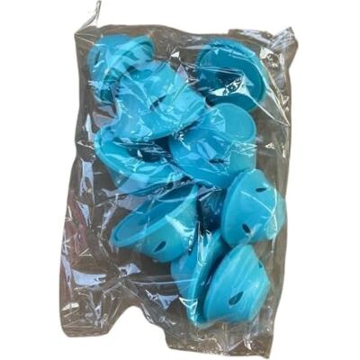 RGOEMHJ 10/20PCS Mushroom Bell Curler Sleeping Curl for DIY hairstyle Perm Free Curl Artifact Heatless Hair Roller Curler(20pcs-L Blue) RGOEMHJ 10/20PCS Mushroom Bell Curler Sleeping Curl for DIY hairstyle Perm Free Curl Artifact Heatless Hair Roller Curler(20pcs-L Blue)