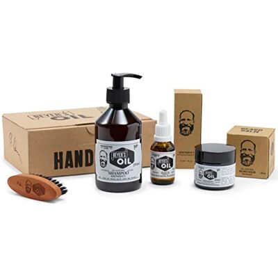 Beyer's Oil Boxxx Beard Care Complete Set Beard Oil + Beard Balm + Beard Shampoo + Beard Brush Beyer's Oil Boxxx Beard Care Complete Set Beard Oil + Beard Balm + Beard Shampoo + Beard Brush