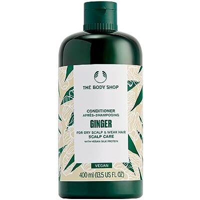 The Body Shop Ginger Scalp Care Conditioner FOR DRY SCALP & WEAK HAIR,VEGAN (Ginger Conditioner 400ml) The Body Shop Ginger Scalp Care Conditioner FOR DRY SCALP & WEAK HAIR,VEGAN (Ginger Conditioner 400ml)