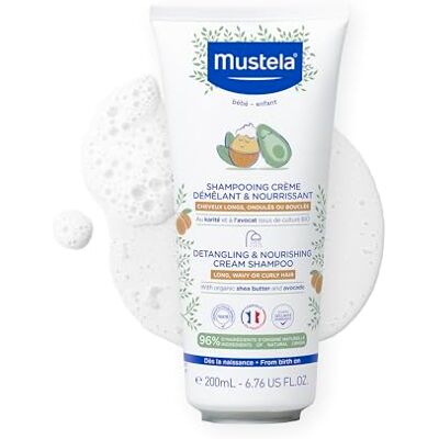 Mustela 200 ml cream shampoo distracting and nourishing Mustela 200 ml cream shampoo distracting and nourishing