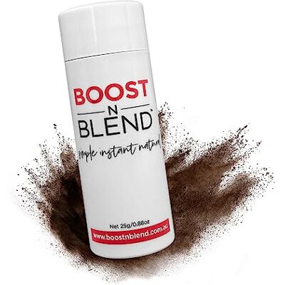 BOOST N BLEND Scalp Concealer, Powder and Fibers for Thinning Hair & Visible Scalp Volumizer for Women (25g/0.88oz) BOOST N BLEND Scalp Concealer, Powder and Fibers for Thinning Hair & Visible Scalp Volumizer for Women (25g/0.88oz)
