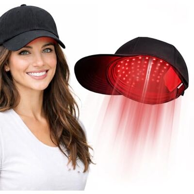 Oibdbdy LLLT Laser Hair Growth Cap 650nm Red Light Therapy for Hair Regrowth, Full Scalp Coverage Treatment for Men & Women with Thinning Hair, Portable & Hands-Free, Black Oibdbdy LLLT Laser Hair Growth Cap 650nm Red Light Therapy for Hair Regrowth, Full Scalp Coverage Treatment for Men & Women with Thinning Hair, Portable & Hands-Free, Black