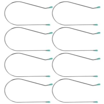 Wwyan 8Pcs Silver Hot Roller Clips Replacement Kit Secure-Lock Pins for 2-Inch Curlers Durable Heat-Resistant Styling Tools,Hair Roller Accessories, Curling Iron Parts Wwyan 8Pcs Silver Hot Roller Clips Replacement Kit Secure-Lock Pins for 2-Inch Curlers Durable Heat-Resistant Styling Tools,Hair Roller Accessories, Curling Iron Parts