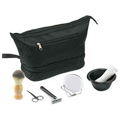 DC DANIELLE Danielle Creations ALL ABOUT MEN 7 PIECE TRAVEL SHAVING KIT DC DANIELLE Danielle Creations ALL ABOUT MEN 7 PIECE TRAVEL SHAVING KIT