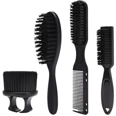 TWISAXC Grooming Essentials Brush and Comb Set for Expert Hair and Beard Care At Home Or Salon Can to Easily Manage All Types of Hair and Beards. Hairdressing TWISAXC Grooming Essentials Brush and Comb Set for Expert Hair and Beard Care At Home Or Salon Can to Easily Manage All Types of Hair and Beards. Hairdressing