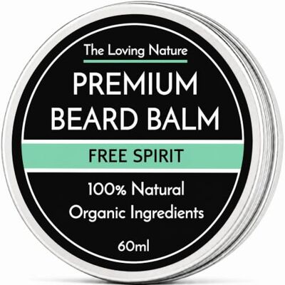 The Loving Nature Beard Balm, Pine, Eucalyptus & Cedarwood, 60ml Light-hold beard balm with shea butter, beeswax, argan and jojoba oils; Pine, Eucalyptus & Cedarwood scent The Loving Nature Beard Balm, Pine, Eucalyptus & Cedarwood, 60ml Light-hold beard balm with shea butter, beeswax, argan and jojoba oils; Pine, Eucalyptus & Cedarwood scent