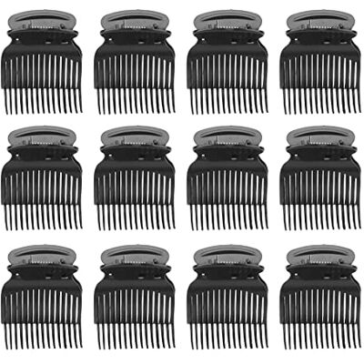 Poralynnea 12pcs Hot Roller Clips Protect Hair Heat Insulation Fashionable Hair Roller Clips for Women Girls Poralynnea 12pcs Hot Roller Clips Protect Hair Heat Insulation Fashionable Hair Roller Clips for Women Girls