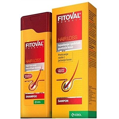 FITOVAL Hair Loss Treatment Shampoo 100ml Anti hair loss growth shampoo by FITOVAL Hair Loss Treatment Shampoo 100ml Anti hair loss growth shampoo by