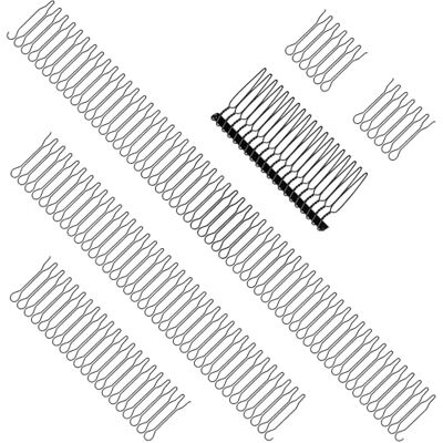 BEIQIYA 5 Pack Hair Finishing Fixer Waver Comb, U-Shape Wig Clips with 5 Styles, Adjustable Invisible Hair Styling Tools for Braids Curly Updo Hairstyles- Black BEIQIYA 5 Pack Hair Finishing Fixer Waver Comb, U-Shape Wig Clips with 5 Styles, Adjustable Invisible Hair Styling Tools for Braids Curly Updo Hairstyles- Black
