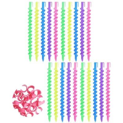 Xjdzineq 20pcs Spirals Hair Perm Rods Hairdressing Styling Curling Rod for Women Overnight Hair Rollers Curler Curls Rod Curls Rods Xjdzineq 20pcs Spirals Hair Perm Rods Hairdressing Styling Curling Rod for Women Overnight Hair Rollers Curler Curls Rod Curls Rods