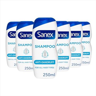 Sanex - Nourishing & Gentle Anti-Dandruff Shampoo - 250 ml - Shampoo Sanex - Nourishing & Gentle Anti-Dandruff Shampoo - 250 ml - Shampoo