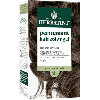 HERBATINT - Light Chestnut 5N - Hair Colour Gel HERBATINT - Light Chestnut 5N - Hair Colour Gel
