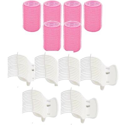 RGOEMHJ 12Pcs Hair Rollers Set Self-Grip Curlers for DIY hairstyle Hot Roller Clips for Curler Claw Replacement Hair Section Styling(WhitePK) RGOEMHJ 12Pcs Hair Rollers Set Self-Grip Curlers for DIY hairstyle Hot Roller Clips for Curler Claw Replacement Hair Section Styling(WhitePK)