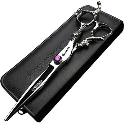 SHARONDS Barber Professional High-End JP440c Scissors Set 6/7/7.5/8/9-inch Hair Cutting Tools (8-in Cutting Scissors) SHARONDS Barber Professional High-End JP440c Scissors Set 6/7/7.5/8/9-inch Hair Cutting Tools (8-in Cutting Scissors)