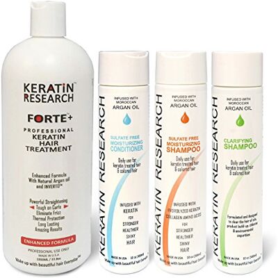 KERATIN RESEARCH Keratin Forte Keratin Brazilian Keratin Hair Blowout Treatment Extra Strength Enhanced Formula 4 Bottles 1000ml Kit By Queratina Keratina Brasilera Tratamiento Forte KERATIN RESEARCH Keratin Forte Keratin Brazilian Keratin Hair Blowout Treatment Extra Strength Enhanced Formula 4 Bottles 1000ml Kit By Queratina Keratina Brasilera Tratamiento Forte