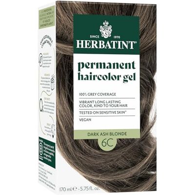 Herbatint - Dark Ash Blonde 6C - 150ml - Hair Colour Gel Herbatint - Dark Ash Blonde 6C - 150ml - Hair Colour Gel