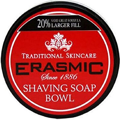 Erasmic THREE PACKS of Shaving Soap Bowl 90g Erasmic THREE PACKS of Shaving Soap Bowl 90g