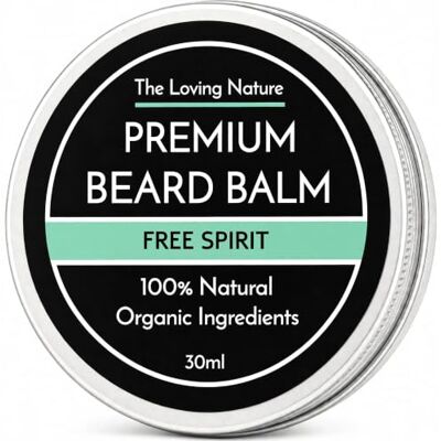 The Loving Nature Beard Balm, Pine, Eucalyptus & Cedarwood, 30ml Light-hold beard balm with shea butter, beeswax, argan and jojoba oils; Pine, Eucalyptus & Cedarwood scent The Loving Nature Beard Balm, Pine, Eucalyptus & Cedarwood, 30ml Light-hold beard balm with shea butter, beeswax, argan and jojoba oils; Pine, Eucalyptus & Cedarwood scent
