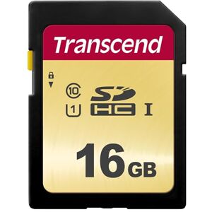 Transcend SDC500S 16GB SDHC Class 10 U1 Memory Card, Speed up to 95/20MB/s for Digital Cameras TS16GSDC500S Transcend SDC500S 16GB SDHC Class 10 U1 Memory Card, Speed up to 95/20MB/s for Digital Cameras TS16GSDC500S