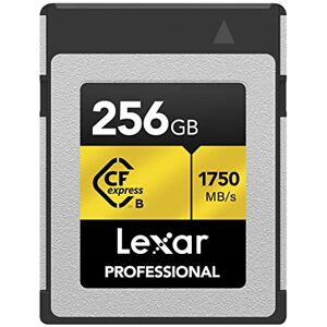 Lexar Professional GOLD Series 256GB CFexpress Card, Type B CF Card, Up to 1750MB/s Read, Adopt PCIe 3.0 and NVMe, Memory Card for Professional Photographer, Videographer (LCXEXPR256G-RNENG) Lexar Professional GOLD Series 256GB CFexpress Card, Type B CF Card, Up to 1750MB/s Read, Adopt PCIe 3.0 and NVMe, Memory Card for Professional Photographer, Videographer (LCXEXPR256G-RNENG)