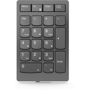 Lenovo Go Wireless Numeric Keypad, Grey Lenovo Go Wireless Numeric Keypad, Grey