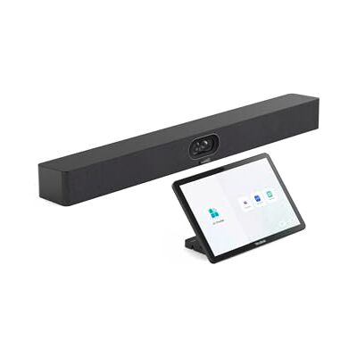 Yealink MeetingBar A40-031 All-in-One 4K Video Conferencing Solution with Dual 48MP Cameras, 120° Field of View, 8MEMS Microphone Array, CTP25 Touch Panel, Compatible with Microsoft Teams and Zoom Yealink MeetingBar A40-031 All-in-One 4K Video Conferencing Solution with Dual 48MP Cameras, 120° Field of View, 8MEMS Microphone Array, CTP25 Touch Panel, Compatible with Microsoft Teams and Zoom