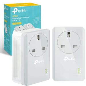 TP-LINK TL-PA4010PKIT AV600 Passthrough Powerline Adapter, 100Mbps Powerline Network Adapters with Ethernet Ports, Integrated Power Socket, Power-Saving Mode, Pair Button, Plug and Play, UK Plug TP-LINK TL-PA4010PKIT AV600 Passthrough Powerline Adapter, 100Mbps Powerline Network Adapters with Ethernet Ports, Integrated Power Socket, Power-Saving Mode, Pair Button, Plug and Play, UK Plug