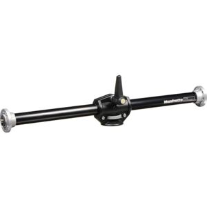 Manfrotto 131DB Horizontal Double Head Accessory Arm, 3/8'' Female Thread Attachment, Aluminium, Black Manfrotto 131DB Horizontal Double Head Accessory Arm, 3/8'' Female Thread Attachment, Aluminium, Black