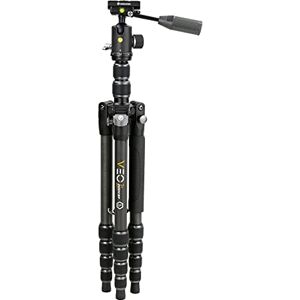 Vanguard VEO 3T 265HCBP Tall Carbon Fibre Travel Tripod/Vlogging with Ball/Pan Head 12kg Load Capacity Vanguard VEO 3T 265HCBP Tall Carbon Fibre Travel Tripod/Vlogging with Ball/Pan Head 12kg Load Capacity