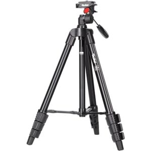 Rollei Compact Traveler Star S1 (Formerly DIGI 3400) Aluminum Video Tripod Up to 2kg Payload, Includes Head and Bag Black Rollei Compact Traveler Star S1 (Formerly DIGI 3400) Aluminum Video Tripod Up to 2kg Payload, Includes Head and Bag Black