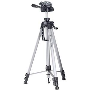 Cullmann 52125 Alpha 2500 tripod with 3-way head (extension height 165 cm, pack size 67 cm, load capacity 2.5 kg, weight 1277 g), silver Cullmann 52125 Alpha 2500 tripod with 3-way head (extension height 165 cm, pack size 67 cm, load capacity 2.5 kg, weight 1277 g), silver