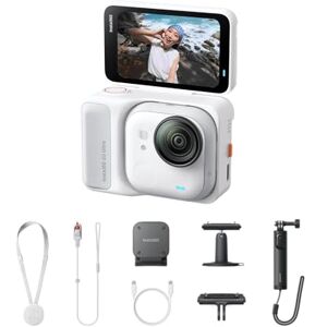 Insta360 GO Ultra Arctic White Creator Bundle inc Mini 2-in-1 Tripod 2.0, Quick Release Mount & Pivot Stand Insta360 GO Ultra Arctic White Creator Bundle inc Mini 2-in-1 Tripod 2.0, Quick Release Mount & Pivot Stand