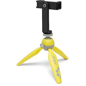 Joby HandyPod 2 Kit, Table Top Tripod with GripTight 360 Phone Mount and Pin Joint Mount, Phone Tripod for Smartphones, Action Cam and Mirrorless Cameras or Devices up to 1.0Kg (2.2lbs), Yellow Joby HandyPod 2 Kit, Table Top Tripod with GripTight 360 Phone Mount and Pin Joint Mount, Phone Tripod for Smartphones, Action Cam and Mirrorless Cameras or Devices up to 1.0Kg (2.2lbs), Yellow
