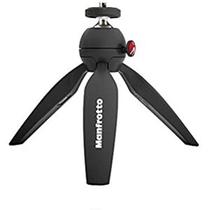 Manfrotto MTPIXIMII-B, PIXI Mini Camera Tripod with Handgrip for Compact System Cameras, for DSLR, Mirrorless, Video, Made in Italy, Technopolymer and Aluminium, Table Tripod, Black Manfrotto MTPIXIMII-B, PIXI Mini Camera Tripod with Handgrip for Compact System Cameras, for DSLR, Mirrorless, Video, Made in Italy, Technopolymer and Aluminium, Table Tripod, Black