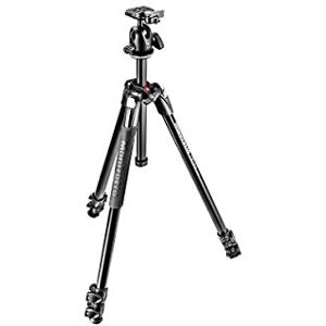 Manfrotto 290 Xtra Aluminum 3-Section Tripod Kit with Ball Head (MK290XTA3-BHUS),Black Manfrotto 290 Xtra Aluminum 3-Section Tripod Kit with Ball Head (MK290XTA3-BHUS),Black