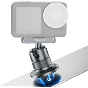 NEEWER Magnetic Camera Mount Compatible with DJI Osmo 360 / Action 5 Pro/4/3, 360° Quick Release Ball Head Adapter Mount 1/4" Thread for POV Shots, Camera Cage, Selfie Stick, Tripod, AC013 Dark Gray NEEWER Magnetic Camera Mount Compatible with DJI Osmo 360 / Action 5 Pro/4/3, 360° Quick Release Ball Head Adapter Mount 1/4" Thread for POV Shots, Camera Cage, Selfie Stick, Tripod, AC013 Dark Gray