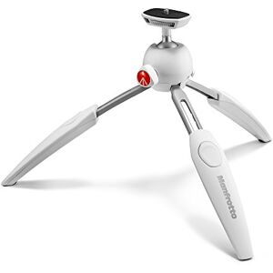 Manfrotto MTPIXIEVO-WH, PIXI EVO 2-Section Mini Tripod, Foldable, Compact Size, for Entry Level DSLRs, Compact System Cameras, Mirrorless, White Manfrotto MTPIXIEVO-WH, PIXI EVO 2-Section Mini Tripod, Foldable, Compact Size, for Entry Level DSLRs, Compact System Cameras, Mirrorless, White