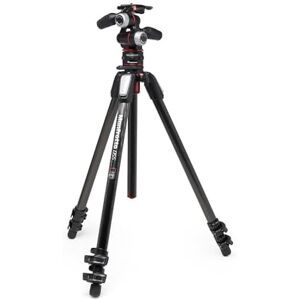 Manfrotto 3-Section Tripod Kit With 3-Way Head in Aluminium Professional Photography Accessories With MOVE Quick Release System Manfrotto 3-Section Tripod Kit With 3-Way Head in Aluminium Professional Photography Accessories With MOVE Quick Release System
