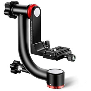 NEEWER Gimbal Tripod Head Professional High Performance Aluminium Alloy with Arca Quick Release Plate, GM101 Supports Smoother 360 Degree Panoramic Shooting for DSLR Cameras up to 13.6 kg NEEWER Gimbal Tripod Head Professional High Performance Aluminium Alloy with Arca Quick Release Plate, GM101 Supports Smoother 360 Degree Panoramic Shooting for DSLR Cameras up to 13.6 kg