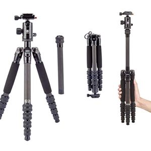 Sirui AM-025K Ultra Lightweight Carbon Fiber Travel Tripod with Ball Head Sirui AM-025K Ultra Lightweight Carbon Fiber Travel Tripod with Ball Head