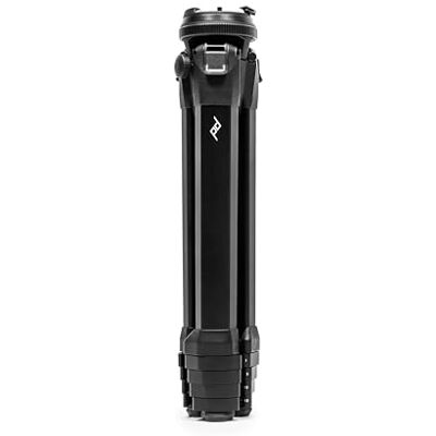 Peak Design Travel Tripod, Aluminum, Compact Design, Quick Setup and Takedown, Pro-Level Stability, Ergonomic Ball Head, Compact and Portable Travel Tripod for Camera and Phone, 20 lb Capacity Peak Design Travel Tripod, Aluminum, Compact Design, Quick Setup and Takedown, Pro-Level Stability, Ergonomic Ball Head, Compact and Portable Travel Tripod for Camera and Phone, 20 lb Capacity