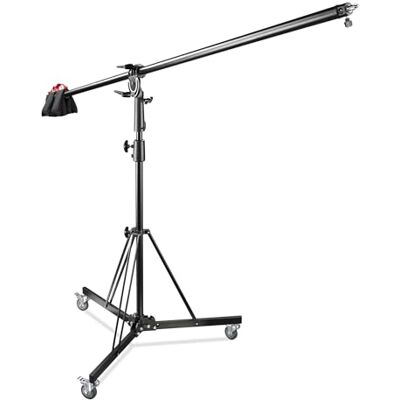 Walimex Pro Boom Rolling Stand with Counterweight, Black Walimex Pro Boom Rolling Stand with Counterweight, Black