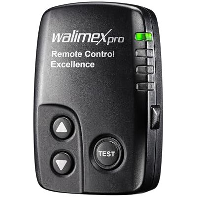 Walimex Pro VE & VC & newcomer studio flash trigger Wireless remote control up to 30 m, 16 channels, 4 groups, 1/160 sec synchronization Perfect for large studios and fast movements Walimex Pro VE & VC & newcomer studio flash trigger Wireless remote control up to 30 m, 16 channels, 4 groups, 1/160 sec synchronization Perfect for large studios and fast movements