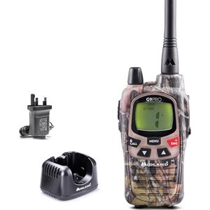 Midland Walkie Talkie G9 Pro with UK Plug, Dual Band 36 PMR446 Channels & 69 LPD, 2 Way Radio with 4 Rechargeable Batteries Belt Clip, IPX4 Waterproof, UKCA Certified, Survival Equipment Midland Walkie Talkie G9 Pro with UK Plug, Dual Band 36 PMR446 Channels & 69 LPD, 2 Way Radio with 4 Rechargeable Batteries Belt Clip, IPX4 Waterproof, UKCA Certified, Survival Equipment