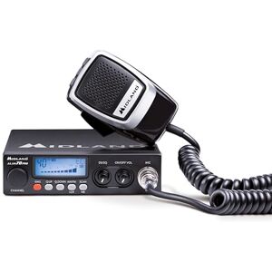 Midland CB Radio ALAN 78 PRO, License-Free Multiband Mobile Transceiver, Adjustable Power 1W/4W, Display and S-Meter, Digital Squelch, Noise Blanker, SCAN, 6-Pin Precision Series Microphone Midland CB Radio ALAN 78 PRO, License-Free Multiband Mobile Transceiver, Adjustable Power 1W/4W, Display and S-Meter, Digital Squelch, Noise Blanker, SCAN, 6-Pin Precision Series Microphone