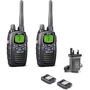 Midland 2 G7 PRO Walkie Talkies, UKCA Certified Walkie Talkie for Airsoft & Outdoor, UK Plug, 2 Way Radio 85 Channels 16 PMR446/69 LPD Licence-Free, 10Km Range, 18H Battery, Rechargeable Batteries Midland 2 G7 PRO Walkie Talkies, UKCA Certified Walkie Talkie for Airsoft & Outdoor, UK Plug, 2 Way Radio 85 Channels 16 PMR446/69 LPD Licence-Free, 10Km Range, 18H Battery, Rechargeable Batteries
