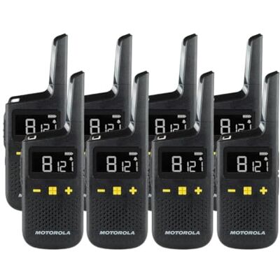 Motorola XT185 PMR446 Licence Free Waterproof and Dust-tight Two Way Walkie Talkie Business Radio (Eight pack) Motorola XT185 PMR446 Licence Free Waterproof and Dust-tight Two Way Walkie Talkie Business Radio (Eight pack)